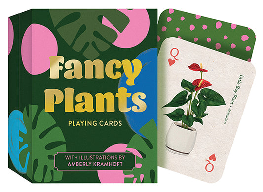 Fancy Plants Playing Cards